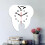 (White) Tooth Shape Wall Clock Quartz Wall Clock 3D Wall Clock For Home Office Decorations 4