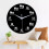 (White) Creative Chemical Element Table Wall Clock 3D Wall Clock For Home Office Decorations 4