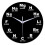 (White) Creative Chemical Element Table Wall Clock 3D Wall Clock For Home Office Decorations 2