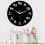 (White) Creative Chemical Element Table Wall Clock 3D Wall Clock For Home Office Decorations 6