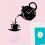 (White) Creative Teapot Head Wall Clock Animal Wall Clock For Home Office Decorations 4