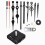 4 Type Quartz Clock Movement Mechanism DIY Kit Hour Minute Second Hand Red Black 3