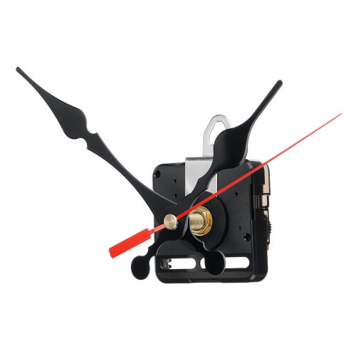 4 Type Quartz Clock Movement Mechanism DIY Kit Hour Minute Second Hand Red Black