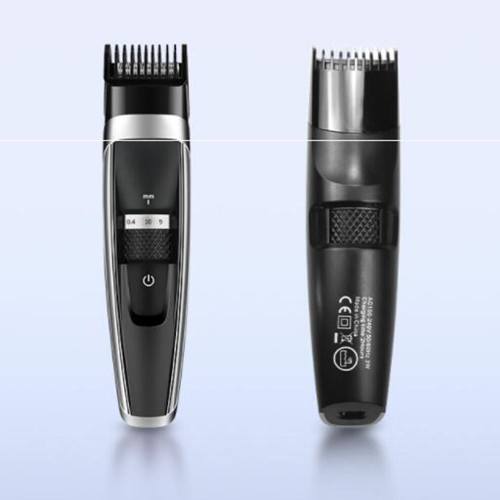 Greenzech Black Usb Rechargeable Hair Trimmer Clipper Cordless Electric Shaver Razor Hair Cutting Machine