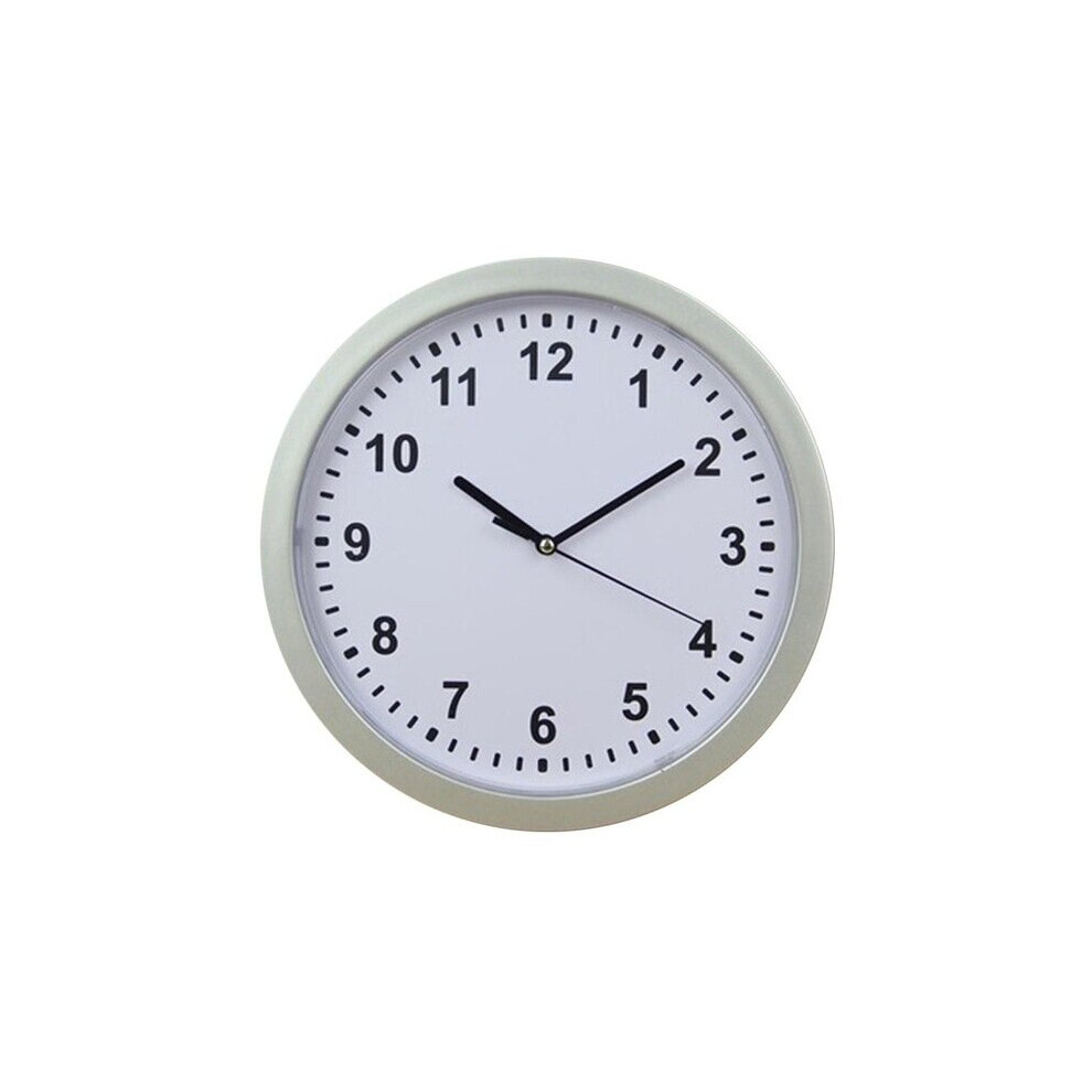 (Silver) Vintage Wall Clock Safe Box Hidden Secret Storage Box Wall Clock Safe Money Jewelry Valuables Storage Box Home Decoration