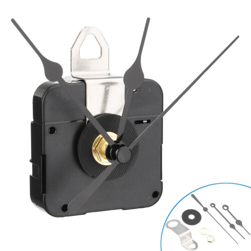 Mechanism Silent Quartz Clock Movement with Hour Minute Second Hand 1
