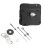 Mechanism Silent Quartz Clock Movement with Hour Minute Second Hand 3