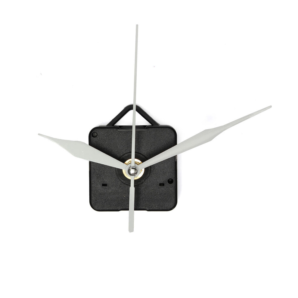 Silent Quartz Wall Clock Spindle Movement Mechanism Part Repair Tool White Hand
