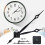 Quartz Tide Controlled Clock Movement Motor Mechanism Kit 316MM 2
