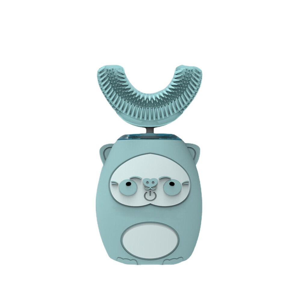 (2-7Y Blue Toothbrush) USB Kids Electric Power Toothbrush Sonic Electric Toothbrush USB Tooth Cleaner Brush For Children