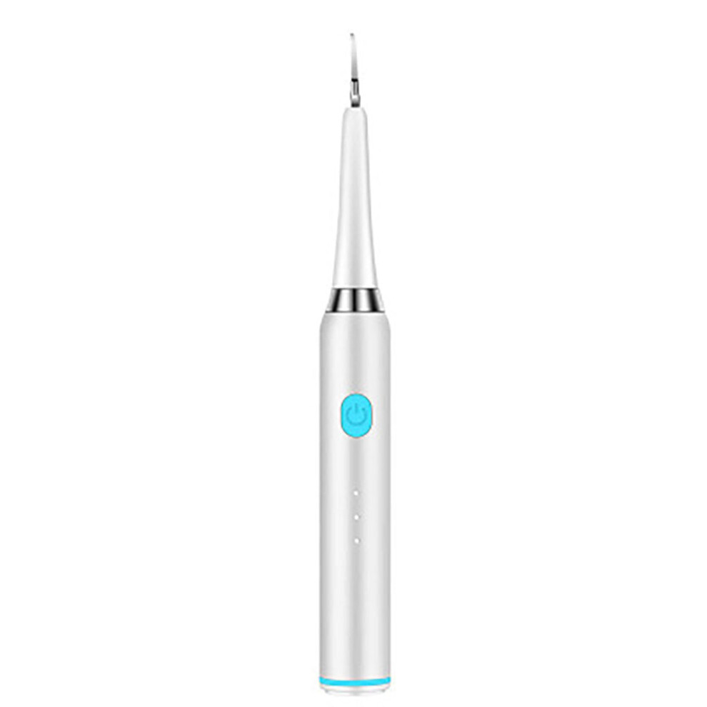 Greenzech (White) 2 In 1 Electric Sonic Oral Irrigator Ipx5 Electric Toothbrush Usb Rechargeable Dental Scaler Tooth Calculus Oral Irrigator