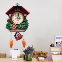 Clock Living Room Bird Alarm Toys Modern Brief Children Decorations