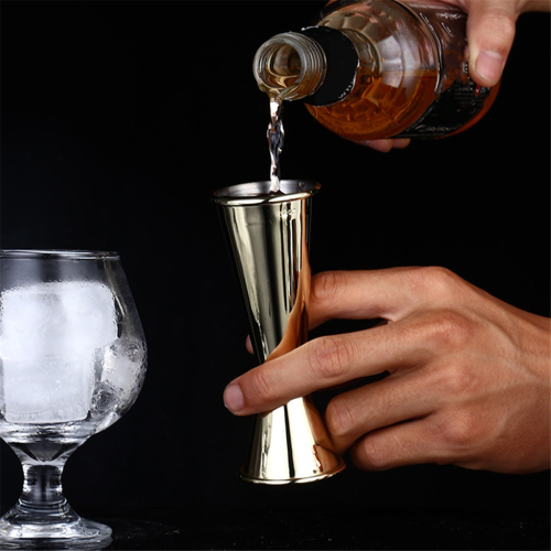 2 τμχ Jigger για Bartending 1 oz 2oz από ανοξείδωτο ατσάλι Jigger 2
