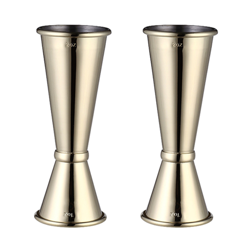 2 τμχ Jigger για Bartending 1 oz 2oz από ανοξείδωτο ατσάλι Jigger