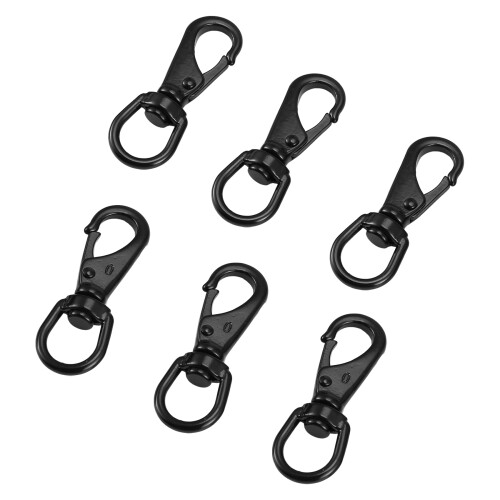 6Pack Swivel Snap Hooks,Stainless Steel Spring Clips, Flag Pole Clips 2