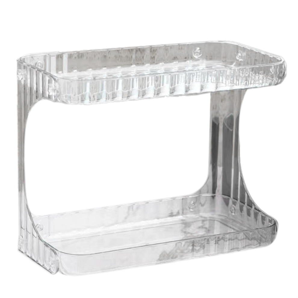Support de rangement pour salle de bain, présentoir de bureau pour produits de soins de la peau A