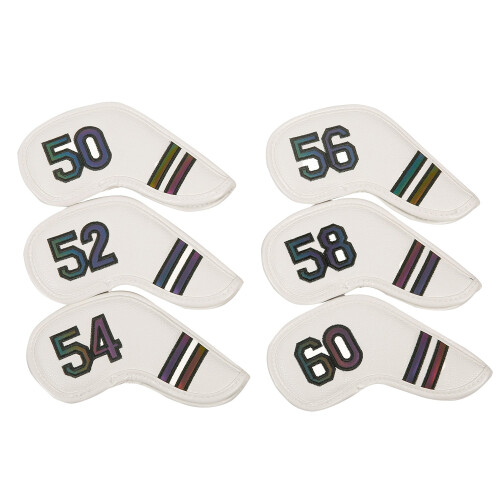 ```htmlHousses de tête de club de golf : lot de 6  1