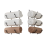 Multifunctional Multilayer Wrought Iron Hanger Wall-Hung Wine Rack 1