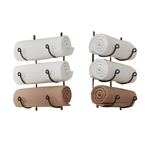 Multifunctional Multilayer Wrought Iron Hanger Wall-Hung Wine Rack