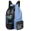 Swim Bag Mesh Drawstring Backpack for Swimming, Gym, Pool, Blue 1