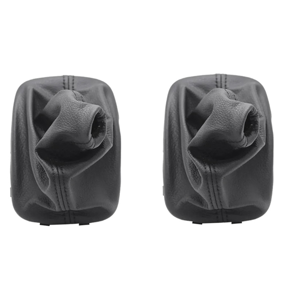 Car Automatic At Leather Gear Shift Knob Dust-Boot Cover 4851507225047