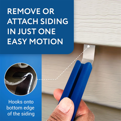 Vinyl Side Removal Tool Non-slip handle integrated steel puller tool 1