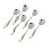 6PCS SquareHead Stainless Steel Spoons, Ice Cream Spoons 1