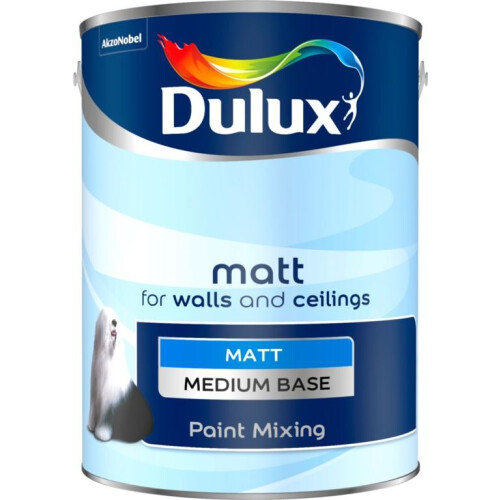 Dulux Dulux - Colour Mixing 5L - Medium Matt Base