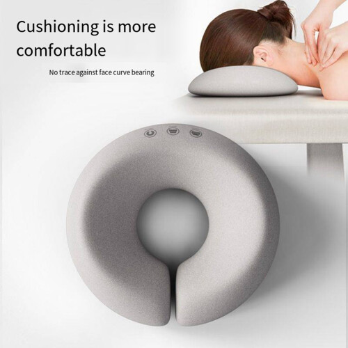 Soft Massage Pillow Face Relax Memory Gray 2