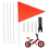 Fietsvlag Kinderfietskarvlag Reflecterende kindervlag 5