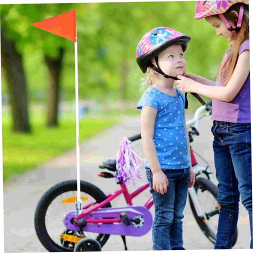 Fietsvlag Kinderfietskarvlag Reflecterende kindervlag 1