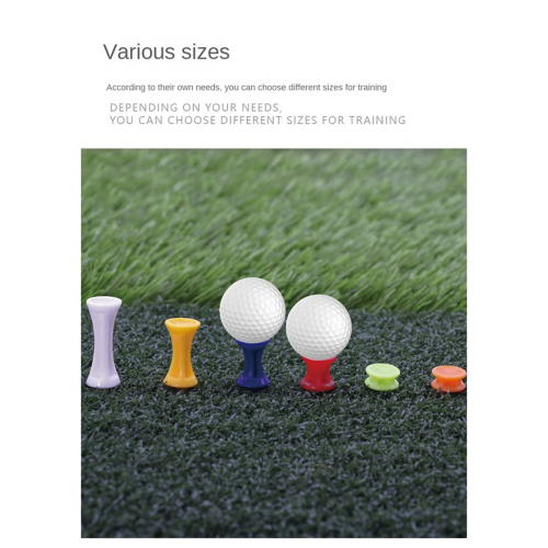 Cup Tee Golf Tee Golf Limit Pin Πλαστική θήκη για μπάλα 25mm Πορτοκαλί 2