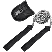 Hand Zipper Saw Garden Logging Survival Portable Chain Saw,A
