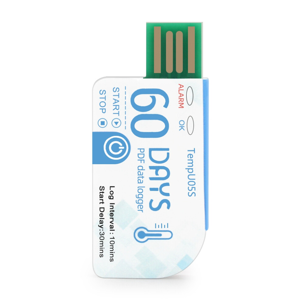 1 Registrador De Datos De Temperatura Usb Tempu05S-image