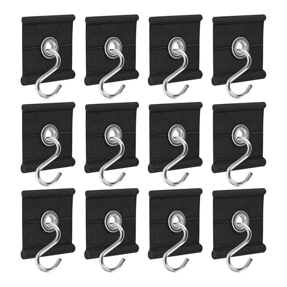 12Pcs Rv Awning Hooks Rv Canopy Rv Piping Rail Hook 4851507240651
