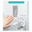 Screen window repair patch door curtain mosquito net mesh patch Gray 5