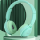 Wireless Bluetooth Headset Portable Foldable Children Headset Yellow 3