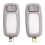 1Pair Visor Vanity Mirror Lights Interior Vanity Lamp for 7