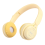 Wireless Bluetooth Headset Portable Foldable Children Headset Yellow 1