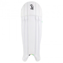 (8-9 Years, White/Green) Kookaburra Childrens/Kids 2025 Kahuna 6.1 Cricket Batting Pads