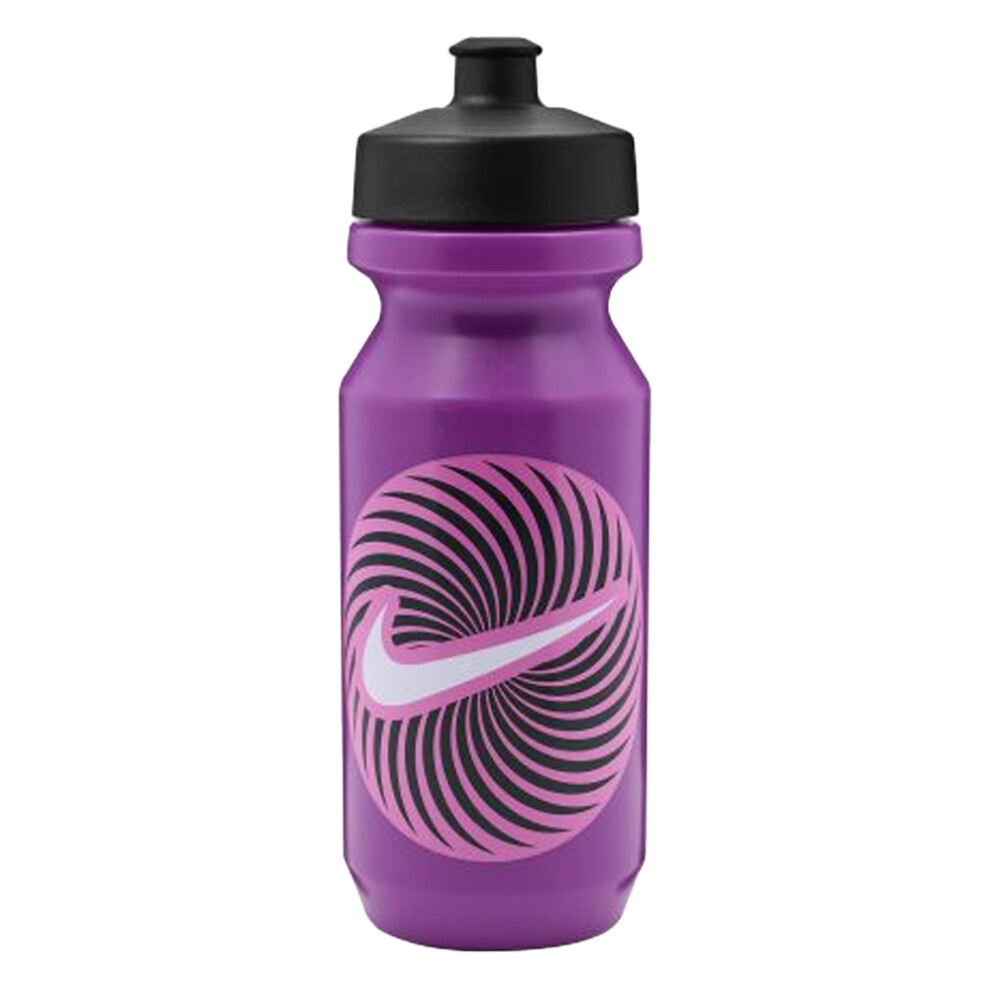 (One Size, Purple/Black) Nike Big Mouth Graphic Sports Bottle