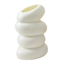 Home Desk Decorative Vases for Flowers Decoration White