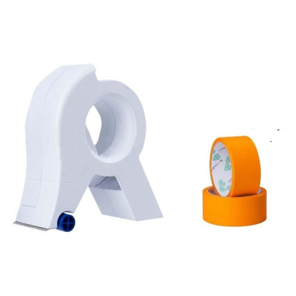 (orange) Easy Grip Painters Tape Applicator Easy Pulling Wall Floor Painting Packaging  Wall