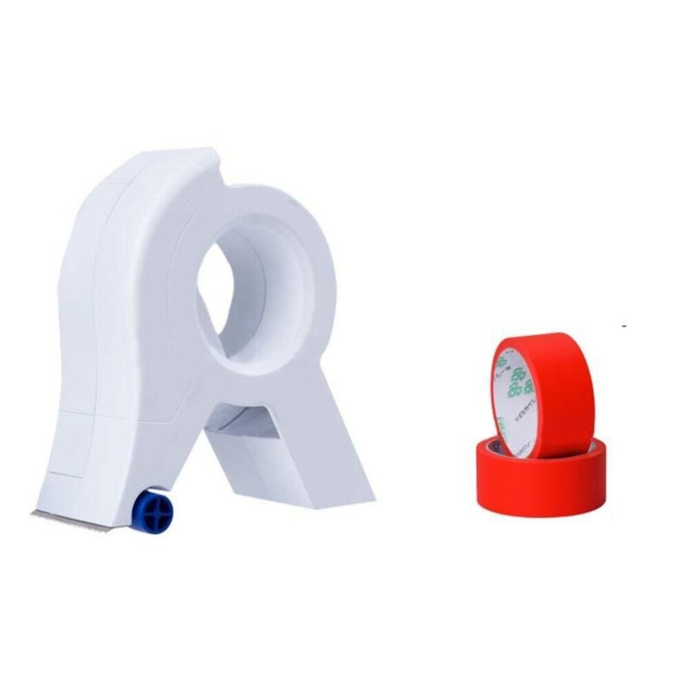 (red) Easy Grip Painters Tape Applicator Easy Pulling Wall Floor Painting Packaging  Wall