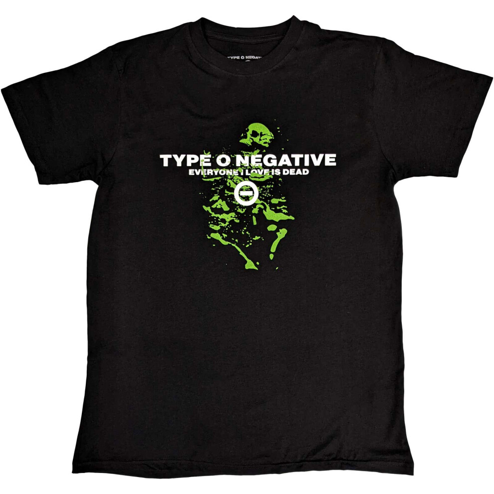Type O Negative (Xx-Large) 'Everyone I Love Is Dead' (Black) T-Shirt - Image 3