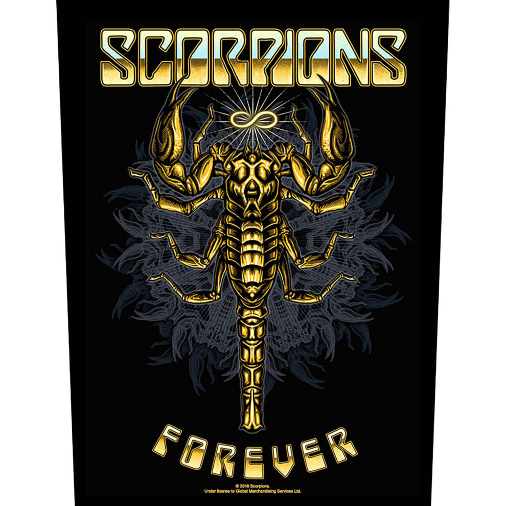 Scorpions 'Forever' Back Patch