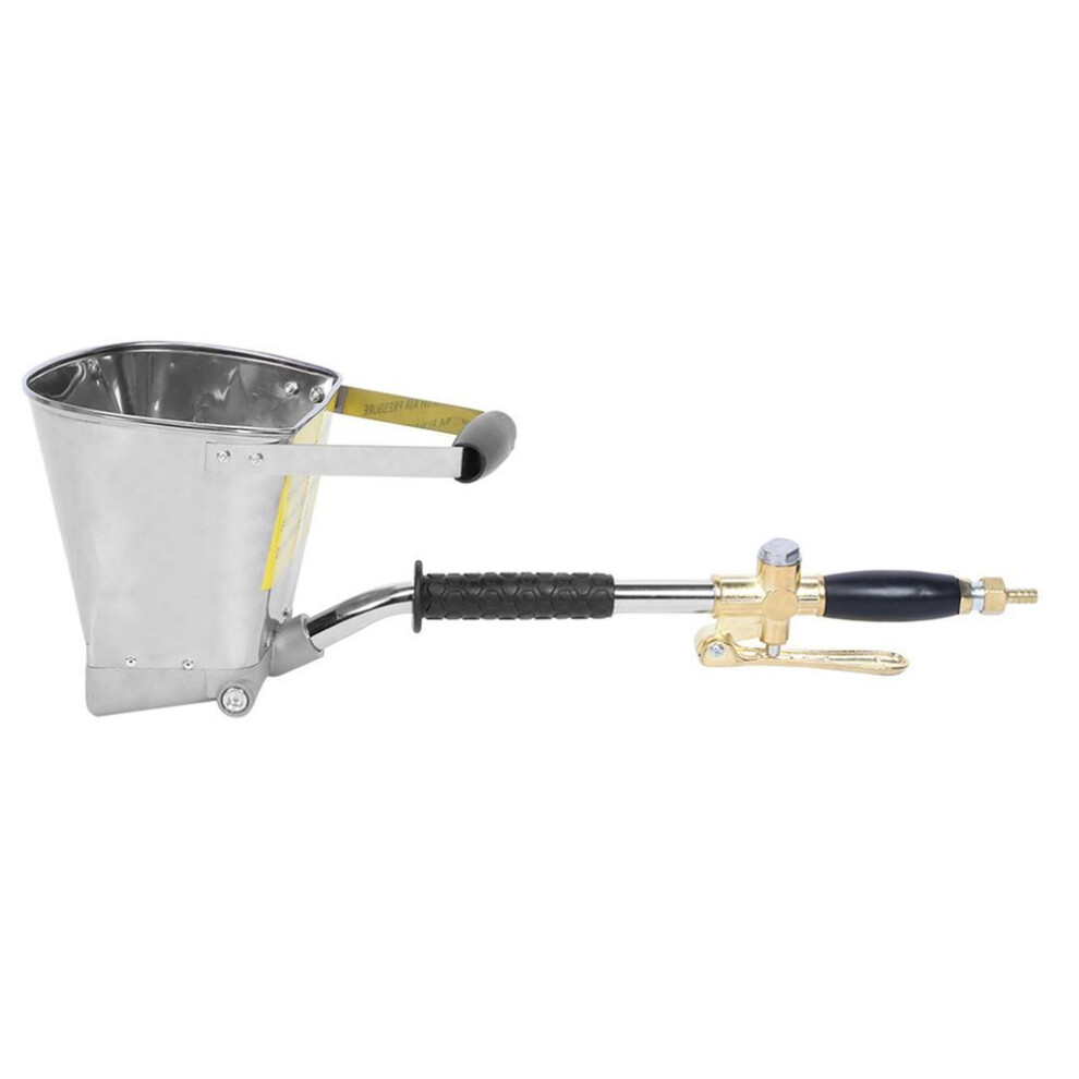 Aluminum Cement Mortar Sprayer Interior Exterior Spraying Painting Funnel For House Decoration