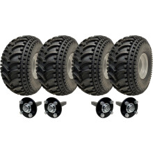 22x11.00-8 ATV Trailer Kit Centro Abierto P308 Ruedas y Ejes Capacidad de Carga 620kgs