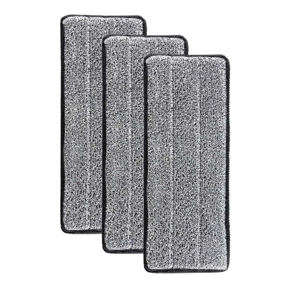 (as the picture, 3pcs) Microfiber Spray Mop Replacement Heads for Wet/Dry Mops Compatible with Floor Care System