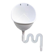 (150CM, white) Waterless Wall-Mounted Urinal Anti-Odor Drain Design High-Efficiency Urine Diverter Easy Installation Kids Bathroom Toilet Urinal